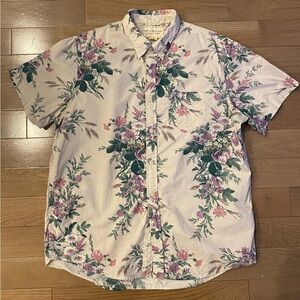 RALPH LAUREN DENIM & Supply Men's Large Floral Shirt